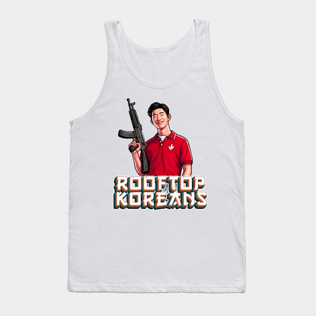 Rooftop Koreans Tank Top by Rawlifegraphic